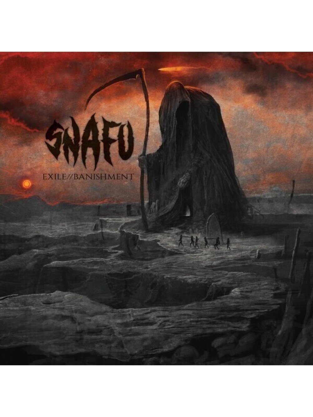 S.N.A.F.U. – Exile  Banishment LP Vinyl Record thrash metal punk hardcore